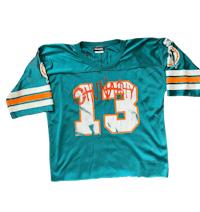 a miami dolphins jersey with the number 13 on it